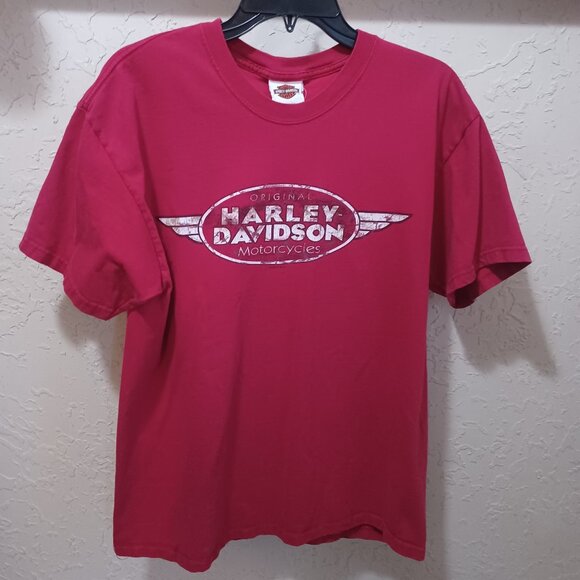 Harley-Davidson Javelina H-D Boerne Texas Red Graphic T-Shirt Men’s Large - Picture 13 of 14
